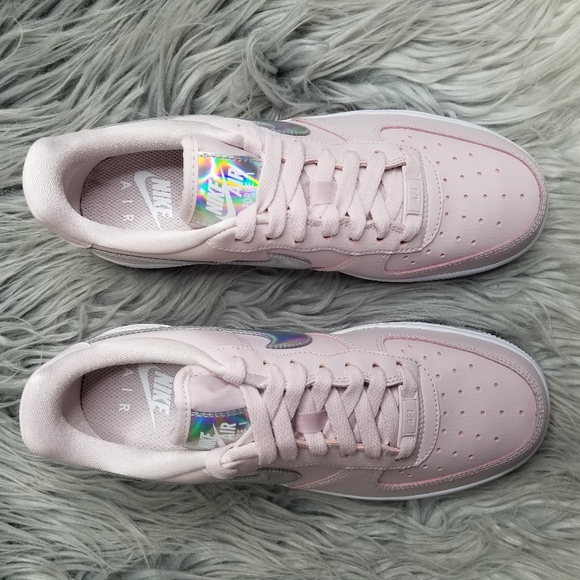💕 Nike Air Force 1 Low Pink Iridescent 💕 - Picture 4 of 5